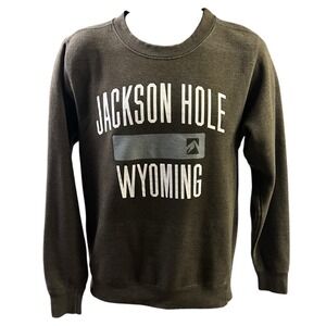 Outfitters Trading Co Jackson Hole Wyoming Crewneck Sweatshirt Size‎ S